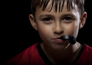 Mouthguards protect young athletes' teeth